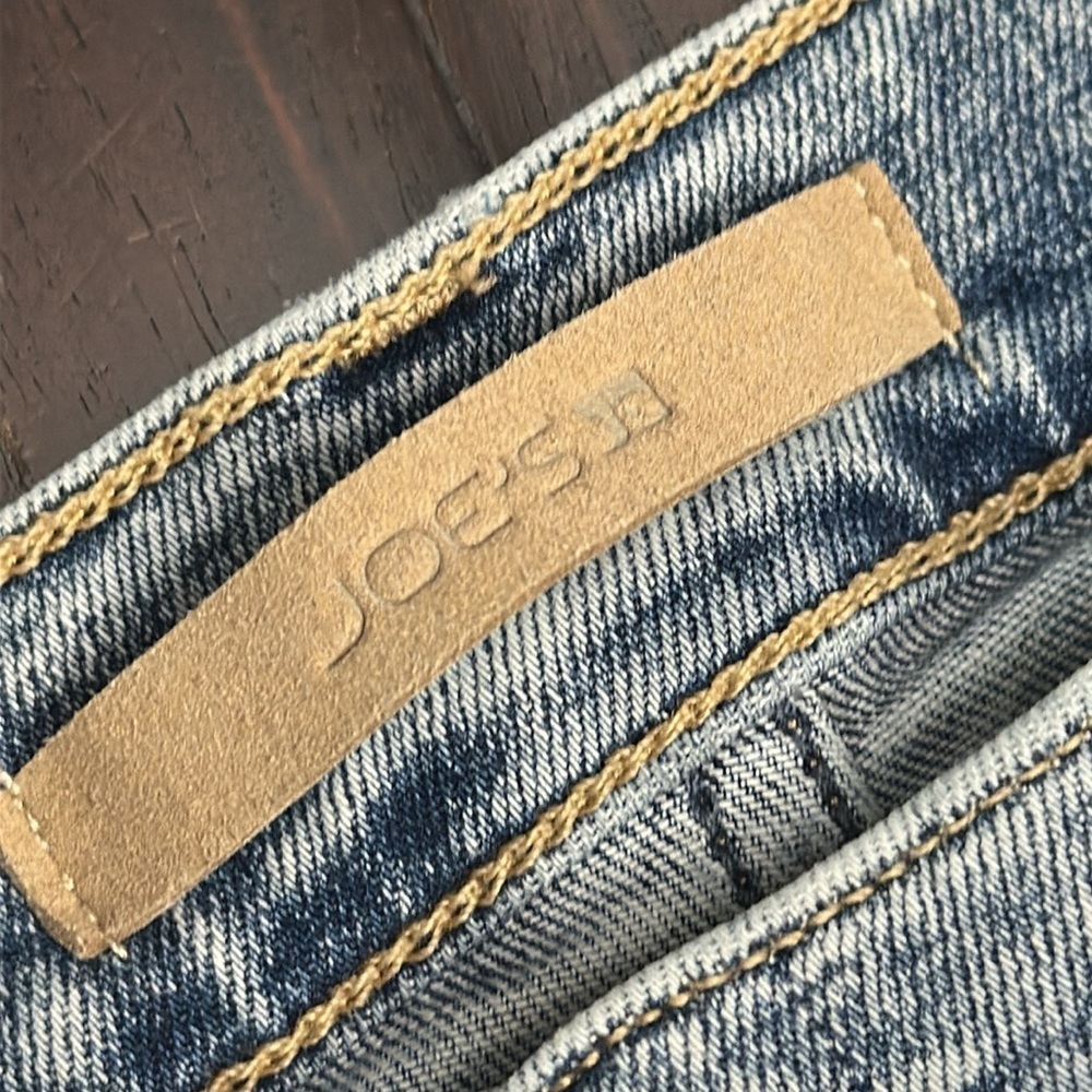 Joe's Jeans Callie Boot-Cut Crop hi rise Jeans Skys the limit wash Size 29 EUC - Picture 9 of 10